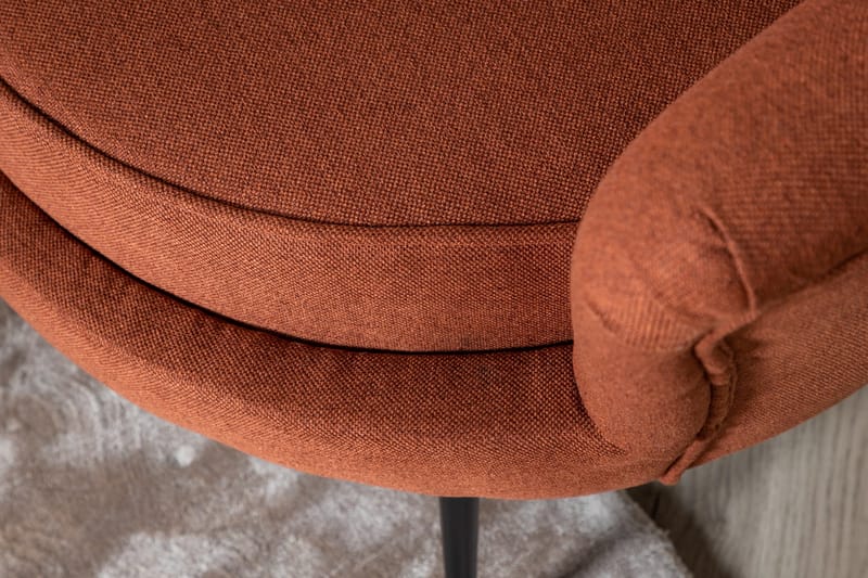 Calais 3-seter Buet Sofa 180 cm i Stoff - Brun - Møbler - Sofaer - 3 seter sofa