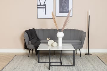 Calais 3-seter Buet Sofa 180 cm i Stoff - Grå - Møbler - Sofaer - 3 seter sofa