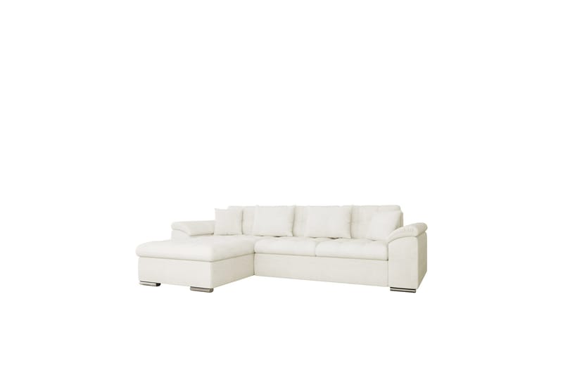 Camior Sofa med Divan 3-seter, Hvit