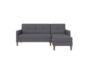 Chaiselong Lilly Lys grå, Lin - Lys grå, Lin - Møbler - Sofaer - Sofaer med sjeselong