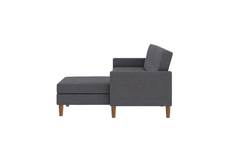 Chaiselong Lilly Lys grå, Lin - Lys grå, Lin - Møbler - Sofaer - Sofaer med sjeselong