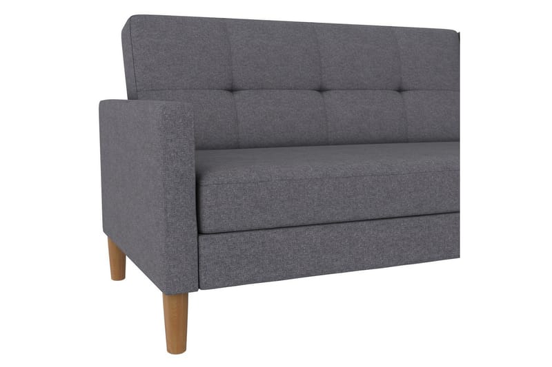 Chaiselong Lilly Lys grå, Lin - Lys grå, Lin - Møbler - Sofaer - Sofaer med sjeselong