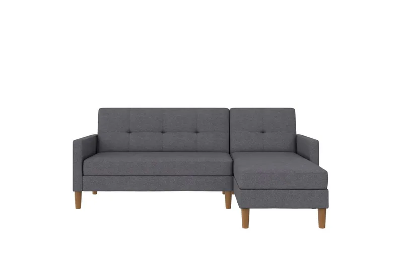 Chaiselong Lilly Lys grå, Lin - Lys grå, Lin - Møbler - Sofaer - Sofaer med sjeselong - 3 seters sofa med divan