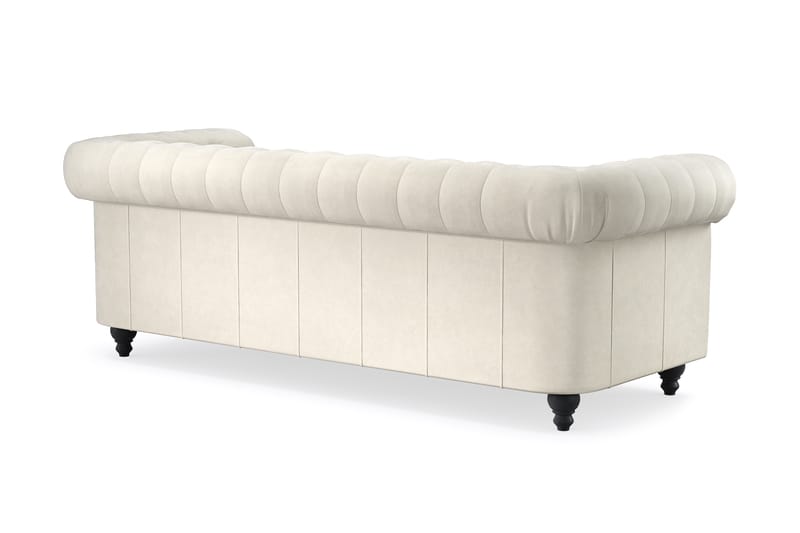 Chesterfield Deluxe 3-seters Sofa - Beige - Møbler - Sofaer - 3 seter sofa