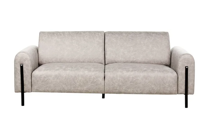 Christa Sofa 3-seter, Grå/Svart