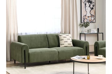 Christa Sofa 3-seter - Grønn/Svart - Møbler - Sofaer - 3 seter sofa