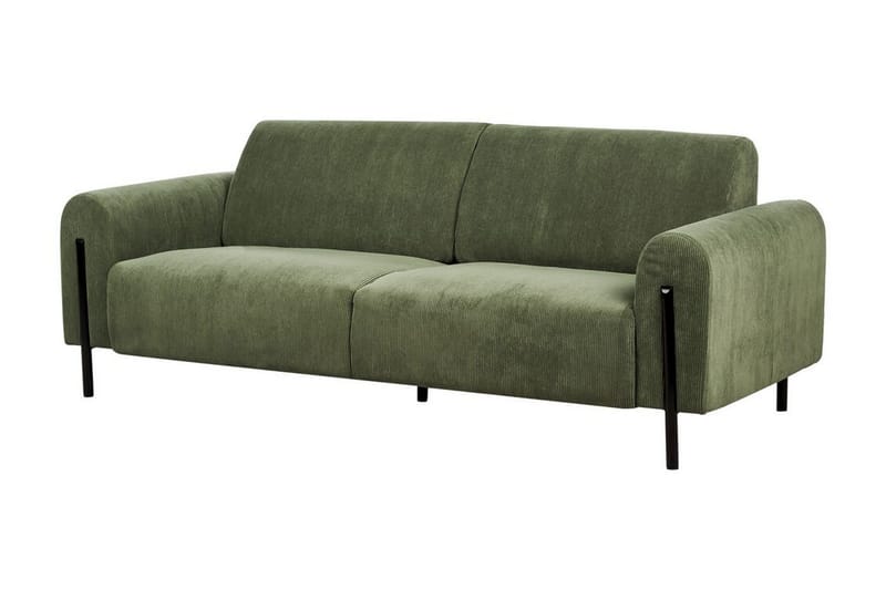 Christa Sofa 3-seter - Grønn/Svart - Møbler - Sofaer - 3 seter sofa