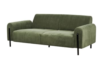 Christa Sofa 3-seter - Grønn/Svart - Møbler - Sofaer - 3 seter sofa