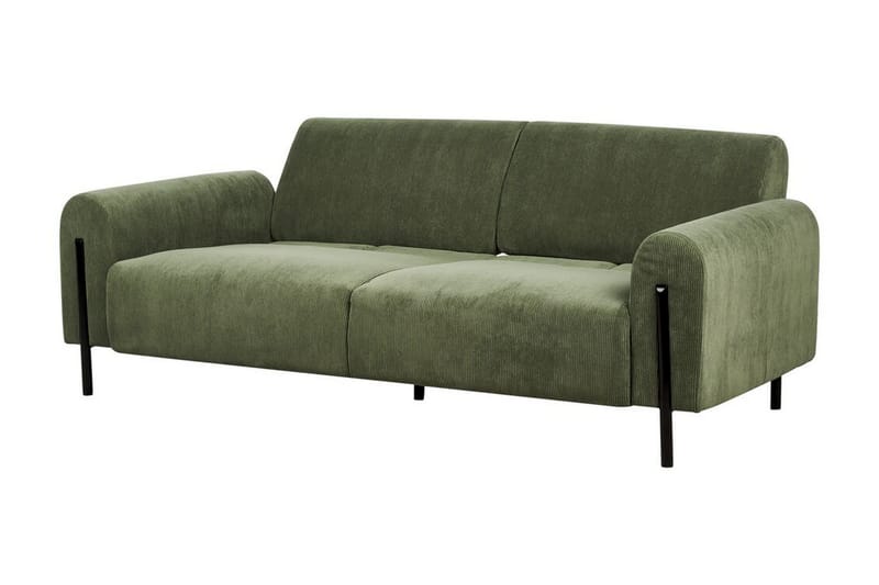 Christa Sofa 3-seter - Grønn/Svart - Møbler - Sofaer - 3 seter sofa