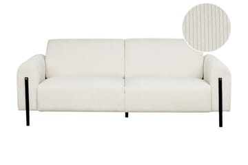 Christa Sofa 3-seter - Hvit/Svart - Møbler - Sofaer - 3 seter sofa