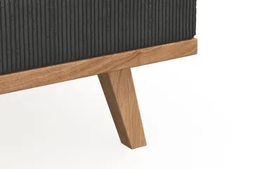 Copenhagen 2-seters Manchestersofa - Mørk grå - Møbler - Sofaer - 2 seter sofa