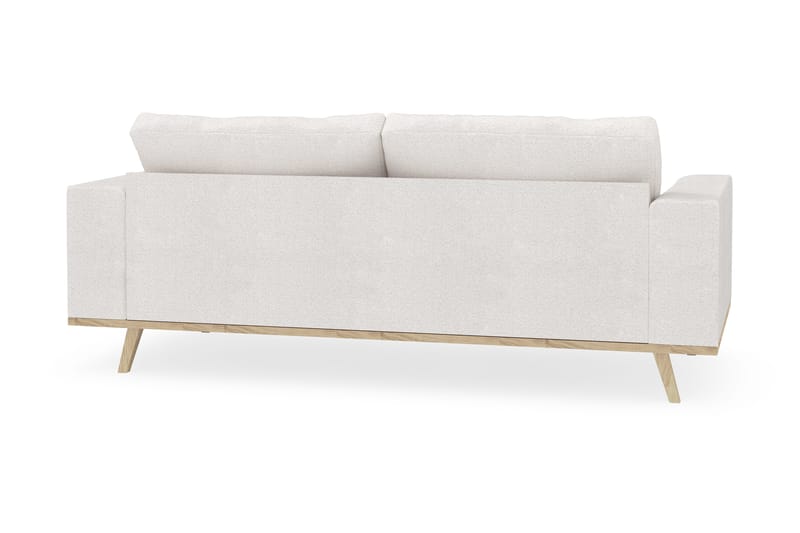 Copenhagen 2-seters Sofa i Bouclé - Hvit - Møbler - Sofaer - 2 seter sofa