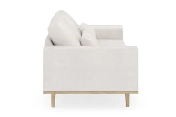 Copenhagen 2-seters Sofa i Bouclé - Hvit - Møbler - Sofaer - 2 seter sofa