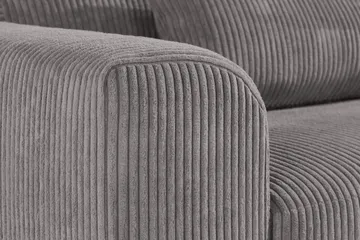 Copenhagen 3-seters Manchestersofa - Mørk grå - Møbler - Sofaer - 3 seter sofa