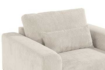 Copenhagen Sofagruppe 3-seter + 2-seter Sofa + Lenestol + Fotskammel i Manchester - Beige - Møbler - Sofaer - Sofagrupper