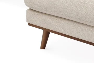 Copenhagen Premium 5-personers Venstrevendt U-formet Dyb Sofa med Divan og Chaiselong i Chenille - Lys beige - Møbler - Sofaer - U-sofa