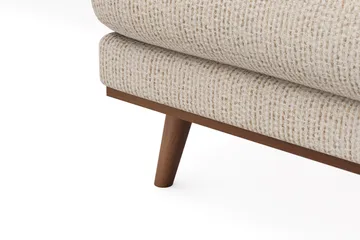 Copenhagen Premium 5-personers Venstrevendt U-formet Dyb Sofa med Divan og Chaiselong i Chenille - Beige - Møbler - Sofaer - U-sofa