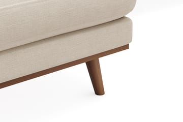 Copenhagen Premium 5-personers Venstrevendt U-formet Dyb Sofa med Divan og Chaiselong i Stof - Beige - Møbler - Sofaer - U-sofa