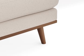 Copenhagen Premium 5-personers Højrevendt U-formet Dyb Sofa med Divan og Chaiselong i Bouclé - Lys beige - Møbler - Sofaer - U-sofa