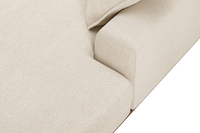 Copenhagen Premium 5-personers Venstrevendt U-formet Dyb Sofa med Divan og Chaiselong i Chenille - Lys beige - Møbler - Sofaer - U-sofa