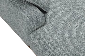 Copenhagen Premium 5-personers Højrevendt U-formet Dyb Sofa med Divan og Chaiselong i Chenille