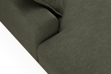 Copenhagen Premium 5-personers Venstrevendt U-formet Dyb Sofa med Divan og Chaiselong i Stof - Grøn - Møbler - Sofaer - U-sofa