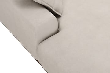 Copenhagen Premium 5-personers Højrevendt U-formet Dyb Sofa med Divan og Chaiselong i Stoff - Beige - Møbler - Sofaer - U-sofa