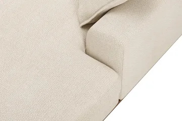 Copenhagen Premium 5-personers Venstrevendt U-formet Dyb Sofa med Divan og Chaiselong i Chenille - Lys beige - Møbler - Sofaer - U-sofa