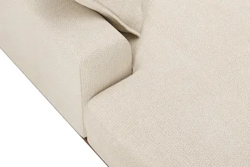 Copenhagen Premium 5-personers Højrevendt U-formet Dyb Sofa med Divan og Chaiselong i Chenille - Lys beige - Møbler - Sofaer - U-sofa