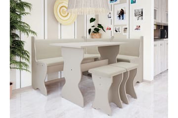 Corvyn Kökssoffa 146x106 cm - Beige - Møbler - Sofaer - Kjøkkensofaer