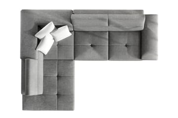 Cotere Hjørnesovesofa 270x203x71 cm - Møbler - Sofaer - Skinnsofaer