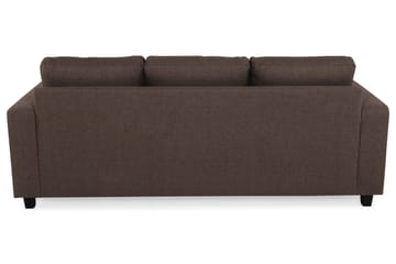 Crazy 3-seters Stoffsofa - Brun - Møbler - Sofaer - 3 seter sofa