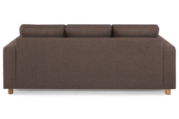 Crazy 3-seters Stoffsofa - Brun - Møbler - Sofaer - 3 seter sofa