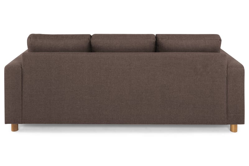 Crazy 3-seters Stoffsofa - Brun - Møbler - Sofaer - 3 seter sofa