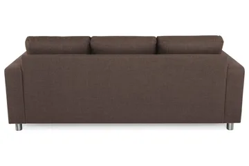 Crazy 3-seters Stoffsofa - Brun - Møbler - Sofaer - 3 seter sofa