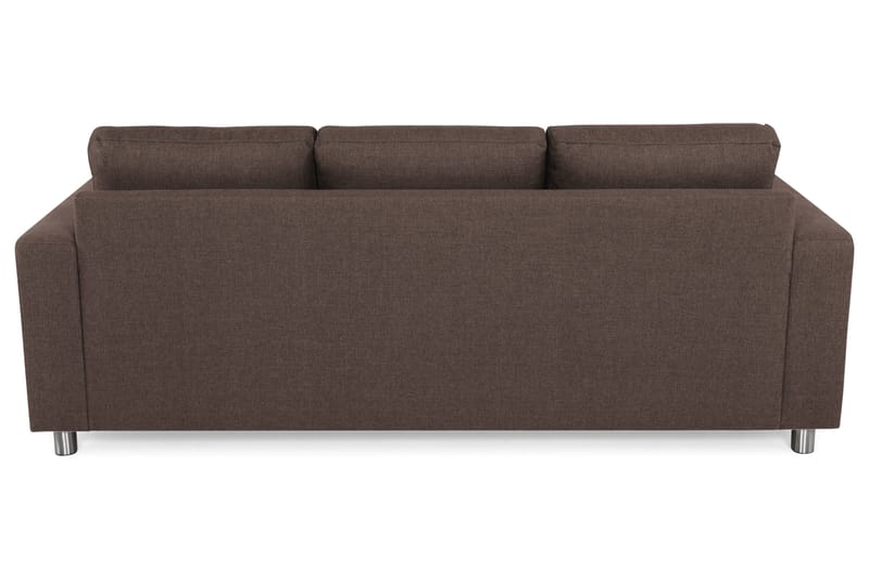 Crazy 3-seters Stoffsofa - Brun - Møbler - Sofaer - 3 seter sofa