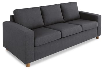 Crazy 3-seters Stoffsofa - Mørkegrå - Møbler - Sofaer - 3 seter sofa