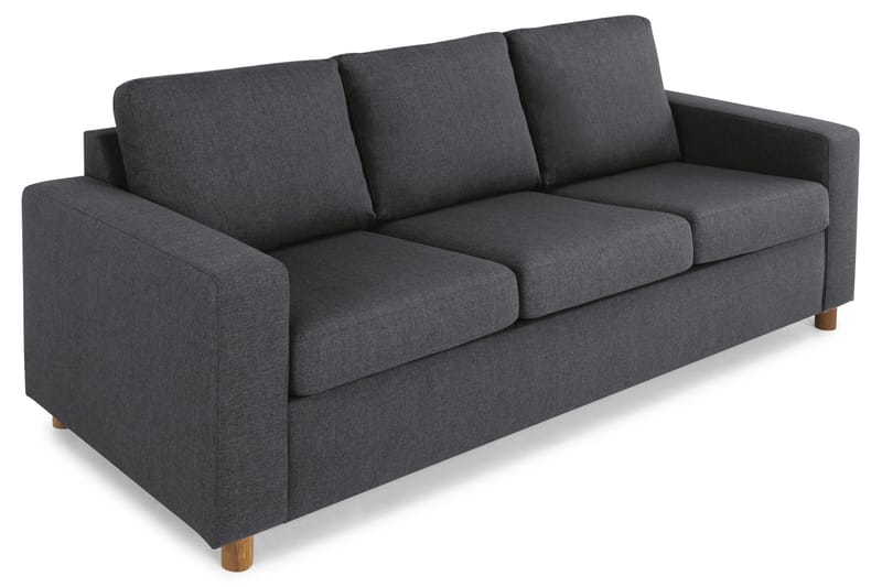 Crazy 3-seters Stoffsofa - Mørkegrå - Møbler - Sofaer - 3 seter sofa