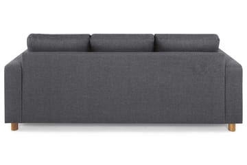 Crazy 3-seters Stoffsofa - Mørkegrå - Møbler - Sofaer - 3 seter sofa