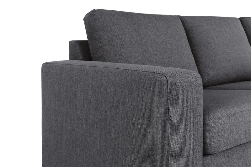 Crazy 3-seters Stoffsofa - Mørkegrå - Møbler - Sofaer - 3 seter sofa
