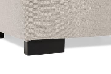 Crazy 5-seters Høyrevendt U-formet X-Large Sofa med Divan og Sjeselong i Stoff - Beige - Møbler - Sofaer - U-sofa