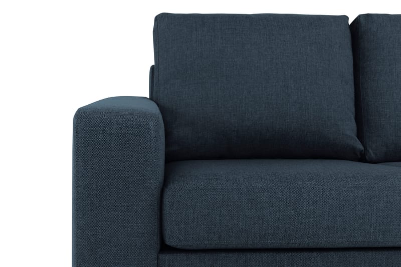 Crazy 5-seters Vendbar L-formet Large Hjørnesofa i Stoff - Mørkeblå - Møbler - Sofaer - Hjørnesofaer