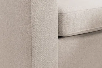 Crazy 6-seters Høyrevendt U-formet XX-Large Sofa med Divan og Sjeselong i Stoff - Beige - Møbler - Sofaer - U-sofa