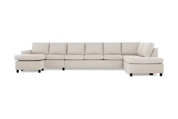 Runde svarte ben Crazy - Beige