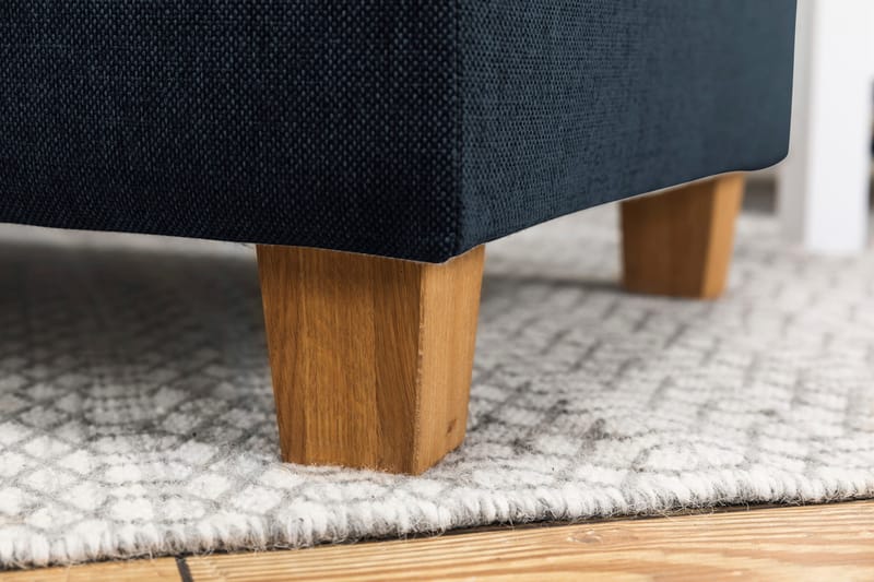 Crazy 7-seters Vendbar L-formet XX-Large Hjørnesofa i Stoff - Mørkeblå - Møbler - Sofaer - Hjørnesofaer