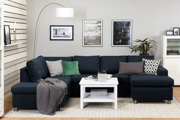 Crazy U-sofa Large Divan Høyre - Mørkeblå - Møbler - Sofaer - U-sofa