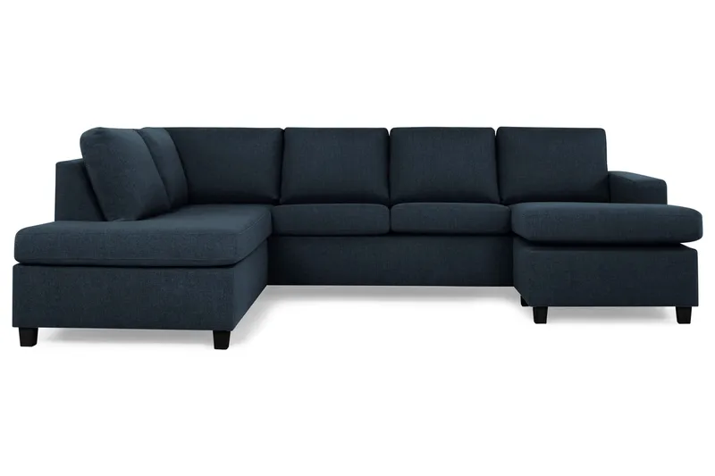 Crazy U-sofa Large Divan Høyre, Mørkeblå
