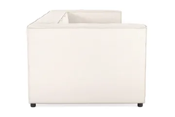 Cubo 4-seters Dyp Modulsofa i Stoff - Hvit - Møbler - Sofaer - 3 seter sofa