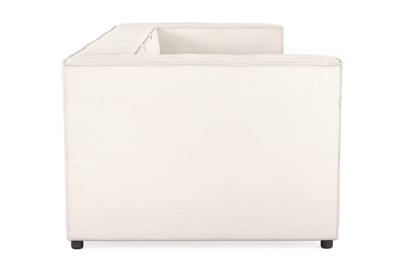 Cubo 4-seters Dyp Modulsofa i Stoff - Hvit - Møbler - Sofaer - 3 seter sofa