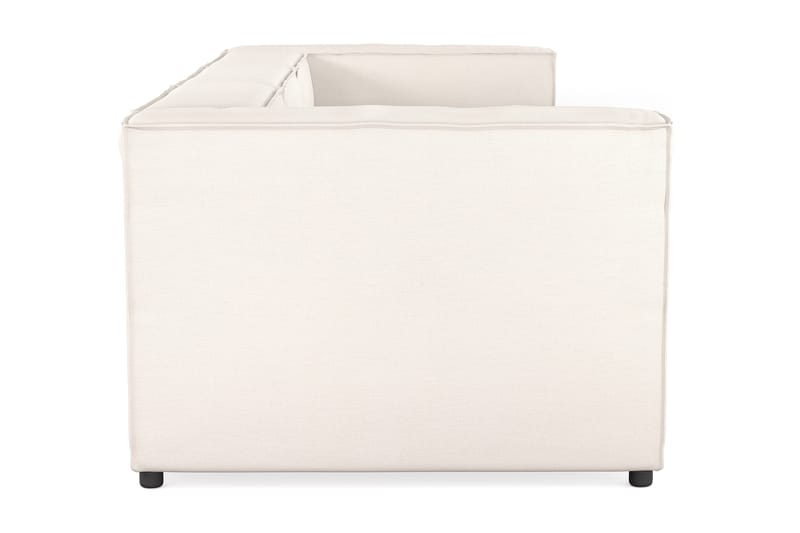 Cubo 4-seters Dyp Modulsofa i Stoff - Hvit - Møbler - Sofaer - 3 seter sofa